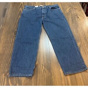 LEVIS 550 Mens 44x30 Lot Of 2 Relaxed Fit Jeans Dark Wash NEW Tapered Leg Denim